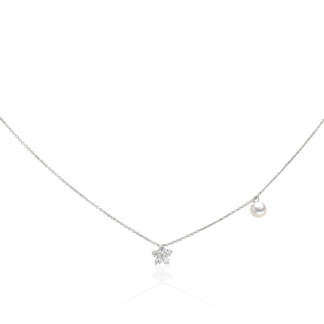 Akoya Halskette "Little Star"