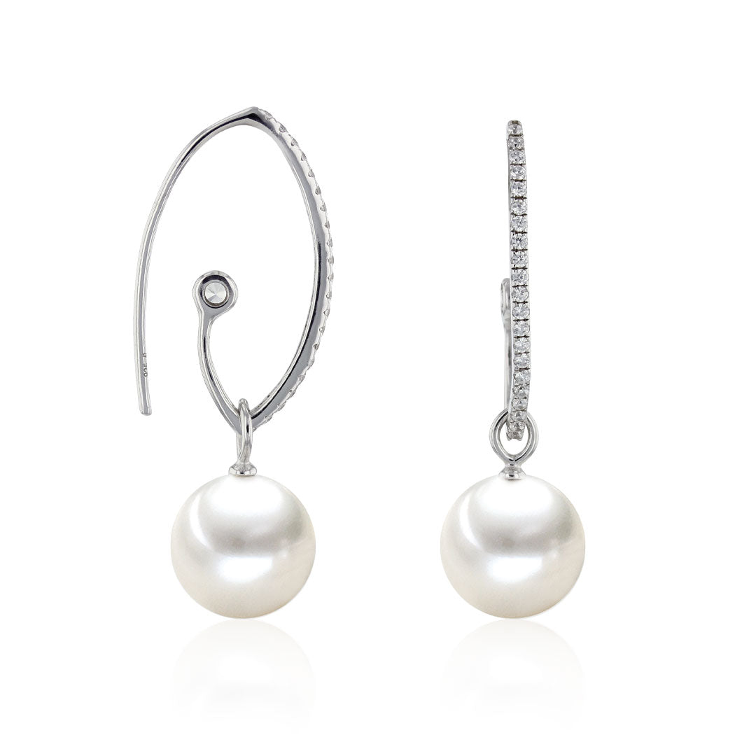 Ming Ohrringe "Sparkling Row"